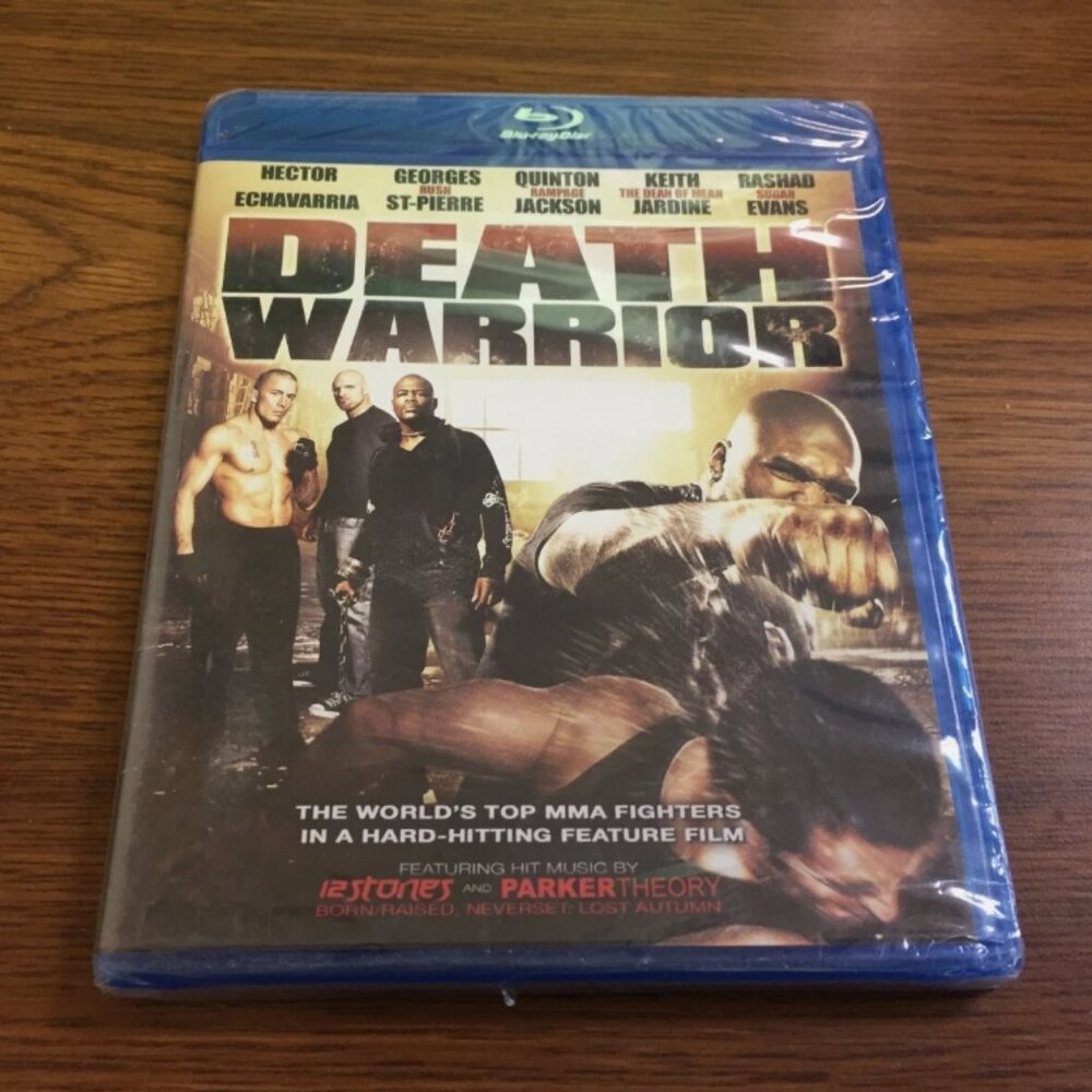 NEW MMA Death Warrior Blu-ray Georges St Pierre Hector Echavarria Rashad Evans